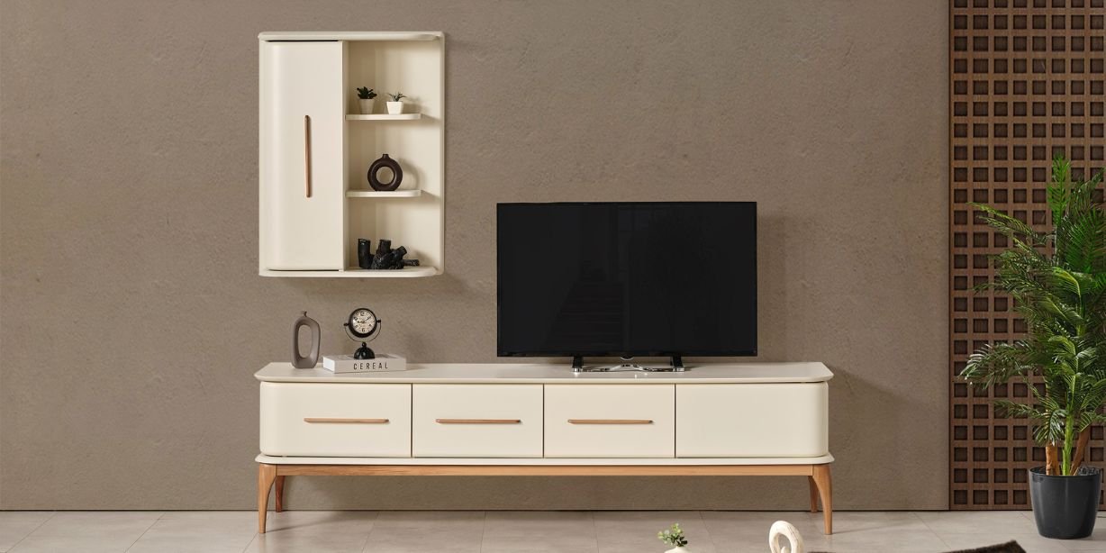 Destan Yemek Odası Takımı Krem